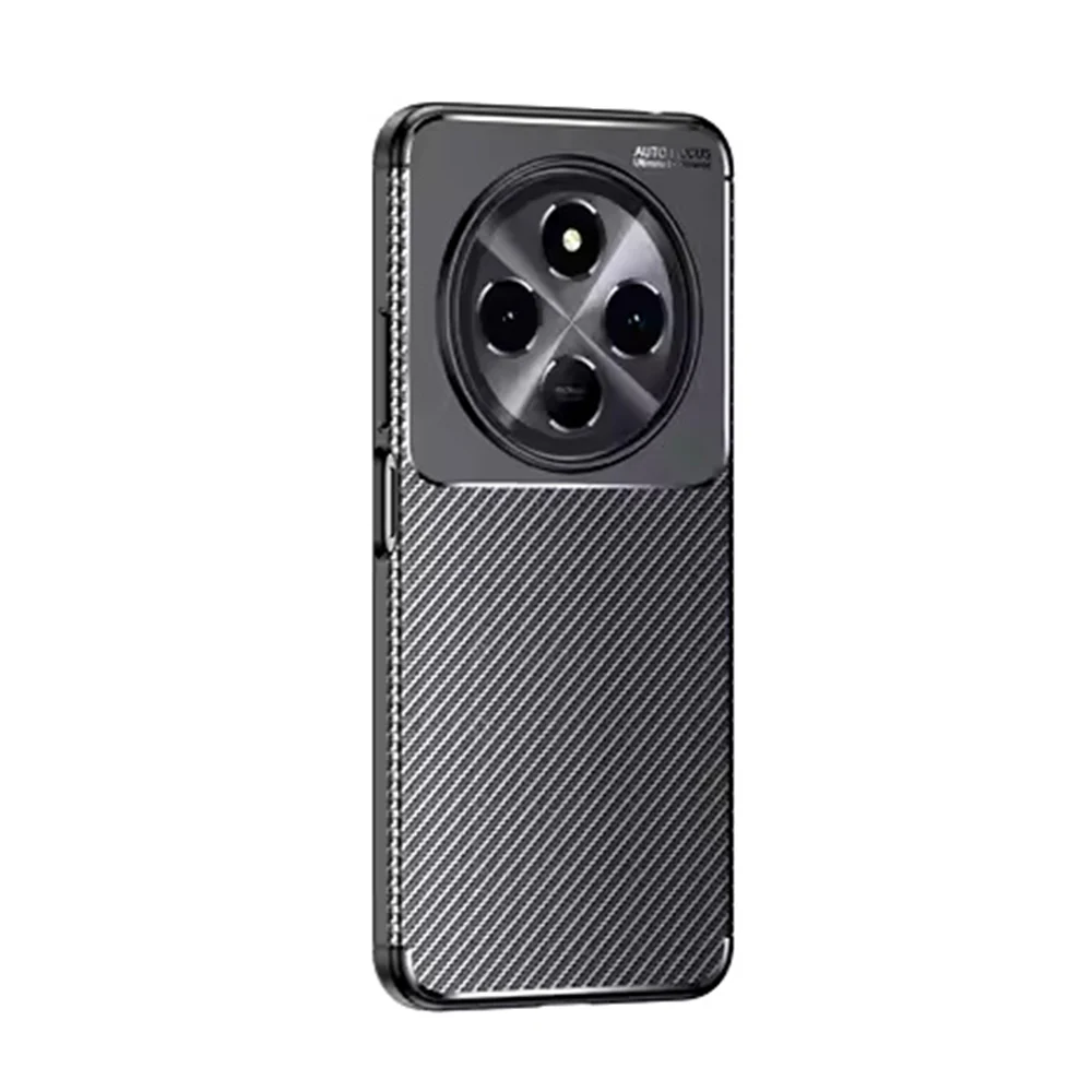 Case for Samsung Galaxy S25 Edge S937, Techsuit, CarbonFiber, Black - Image 5