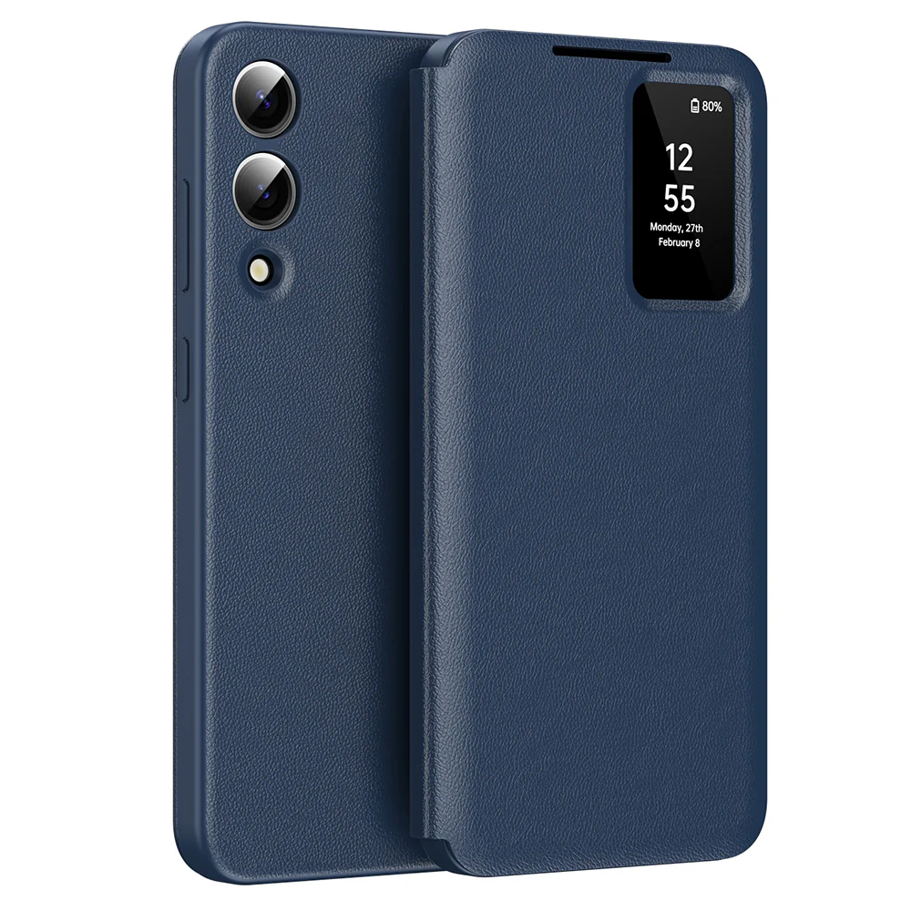 Case for Samsung Galaxy S25 Edge S937, Techsuit, SmartView, Blue
