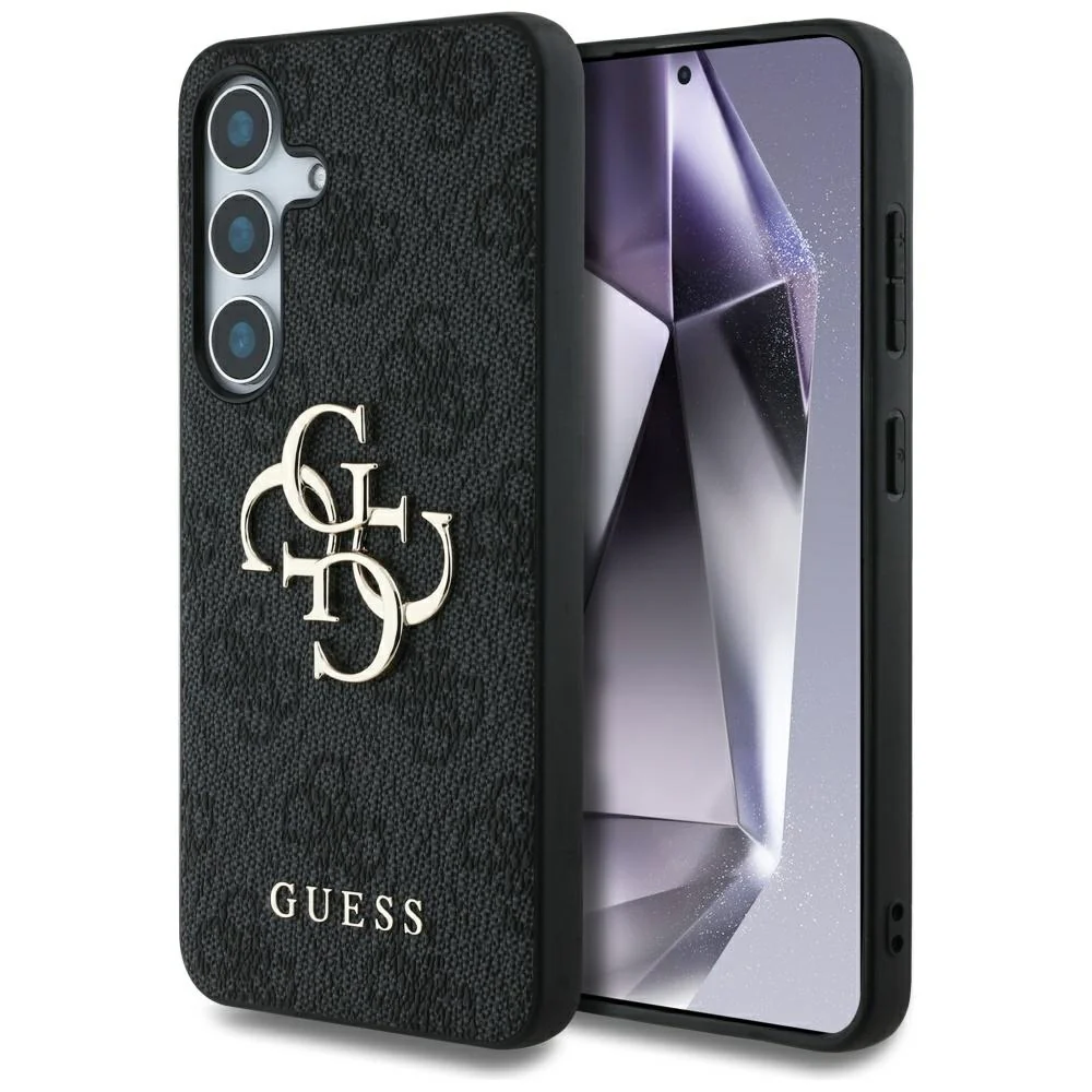 Case for Samsung Galaxy S25+ S936, Guess, 4G Big Logo, Black