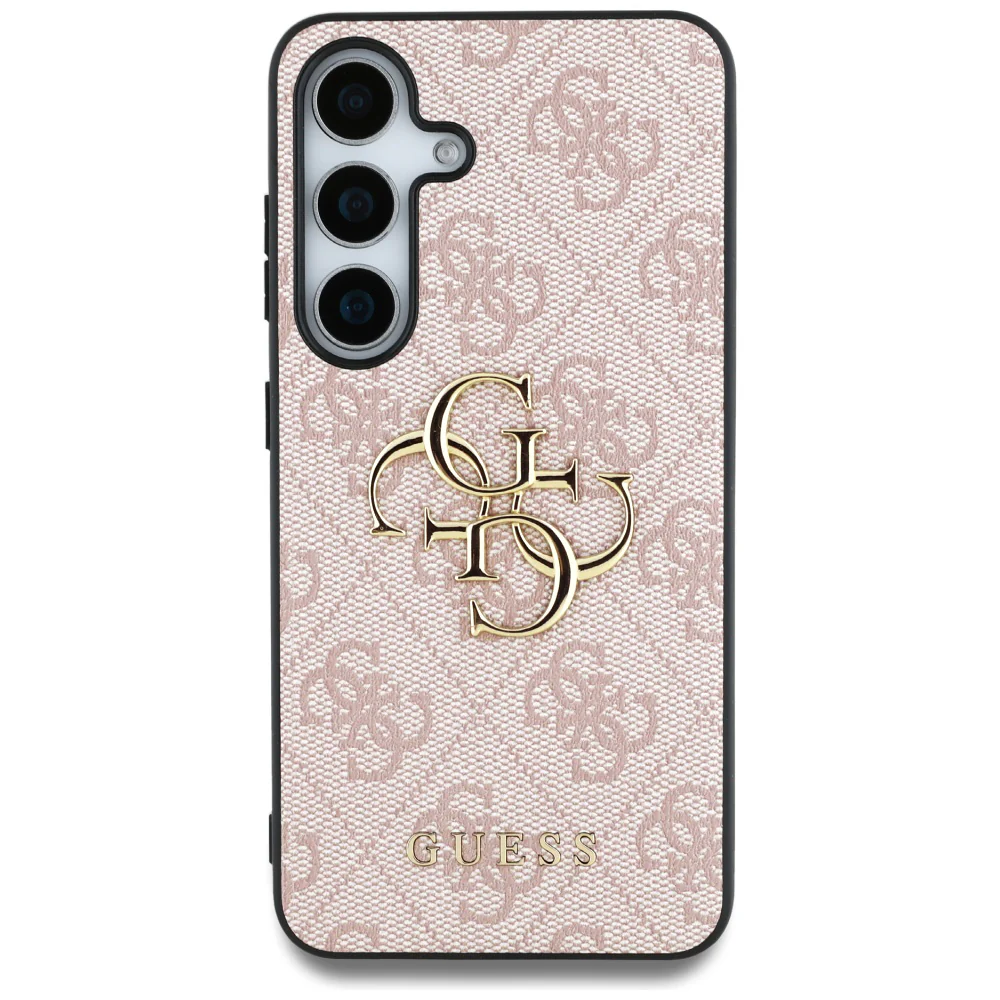 Case for Samsung Galaxy S25+ S936, Guess, 4G Big Logo, Pink - Image 4
