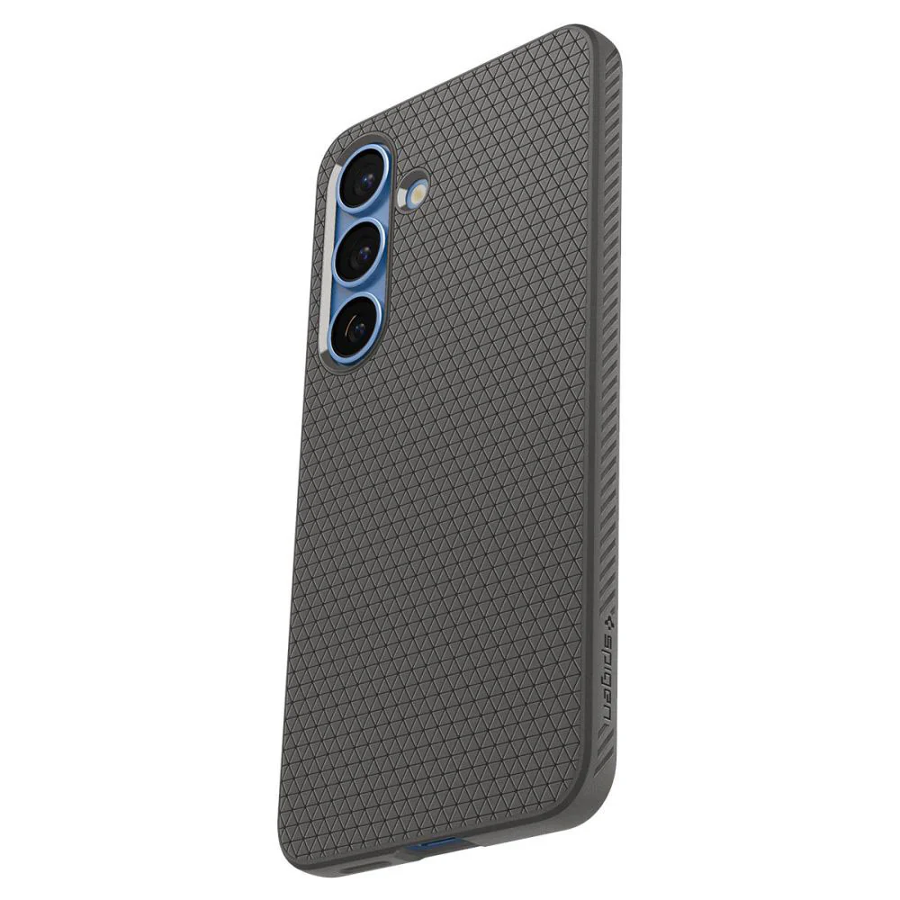 Case for Samsung Galaxy S25+ S936, Spigen, Liquid Air, Gray ACS08980 - Image 6