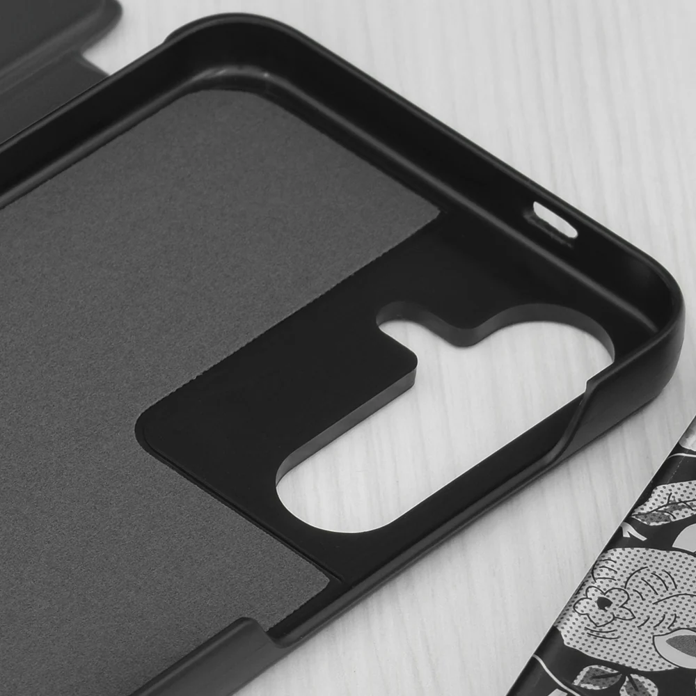 Case for Samsung Galaxy S25+ S936, Techsuit, eFold, Black - Image 3