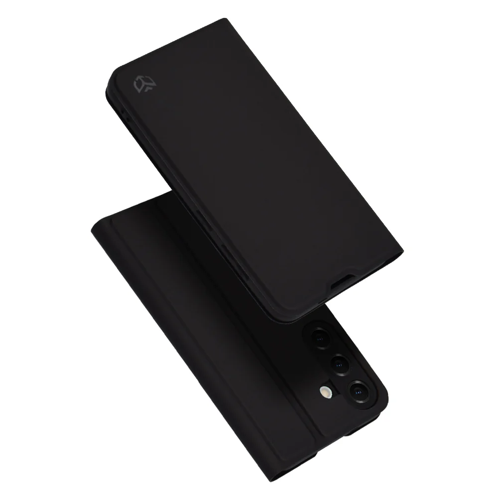 Case for Samsung Galaxy S25+ S936, Techsuit, Magskin Book, Black