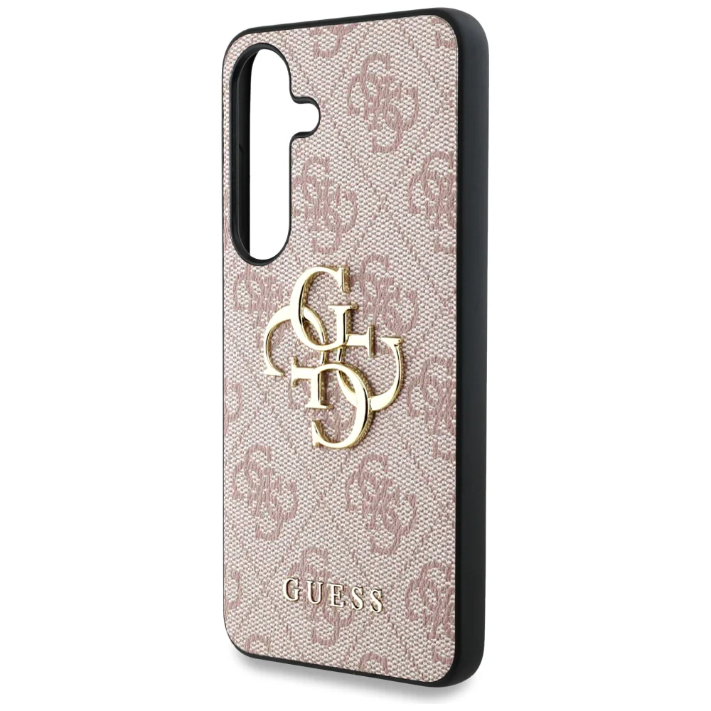 Case for Samsung Galaxy S25 S931, Guess, 4G Big Logo, Pink - Image 4