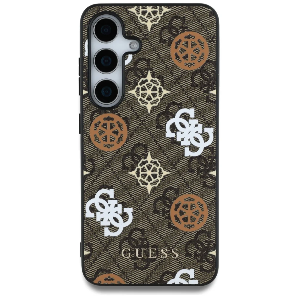Case for Samsung Galaxy S25 S931, Guess, 4G Peony, Brown - Image 2