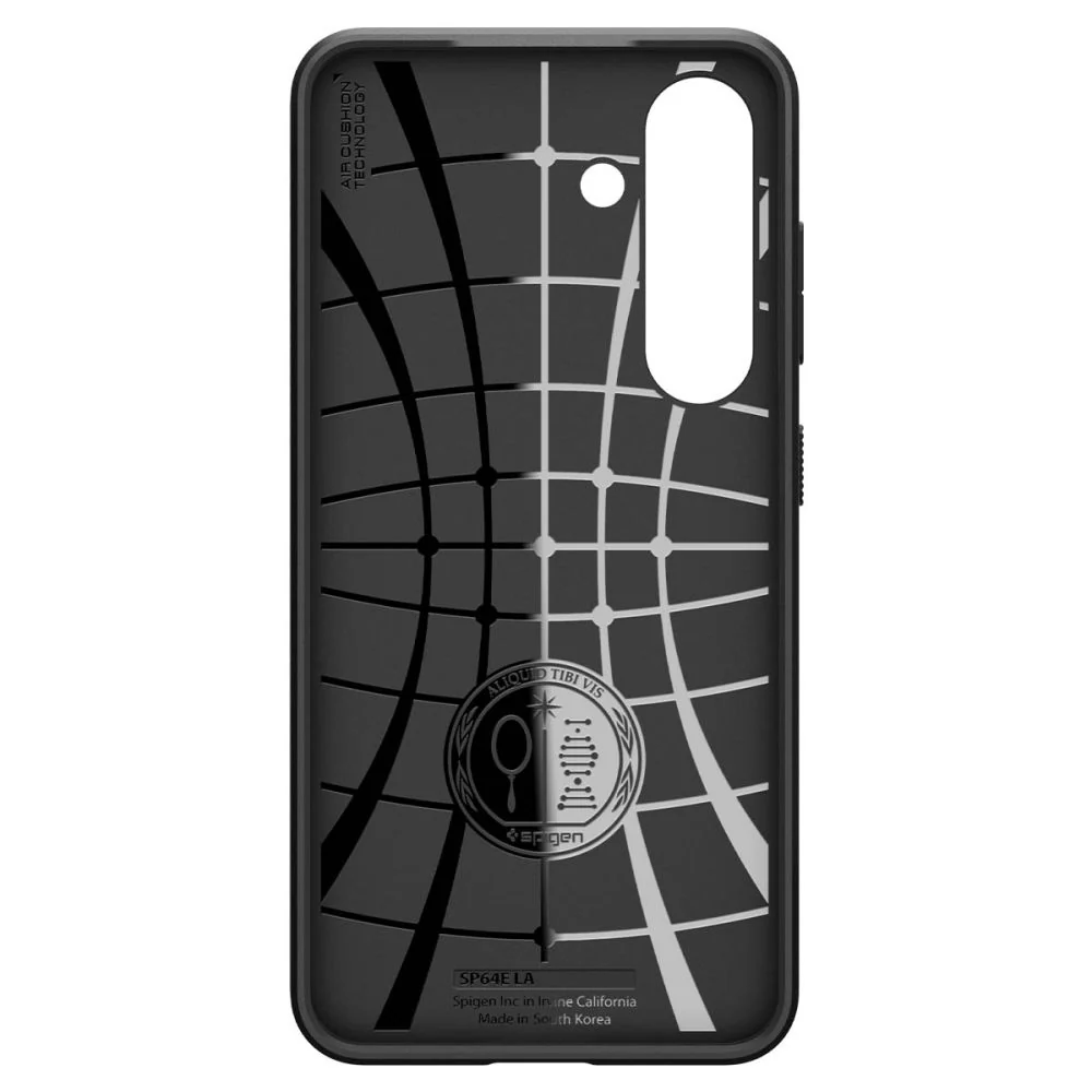 Case for Samsung Galaxy S25 S931, Spigen, Liquid Air, Black ACS09000 - Image 4
