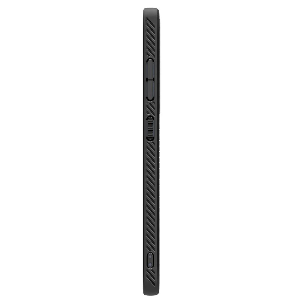 Case for Samsung Galaxy S25 S931, Spigen, Liquid Air, Black ACS09000 - Image 5
