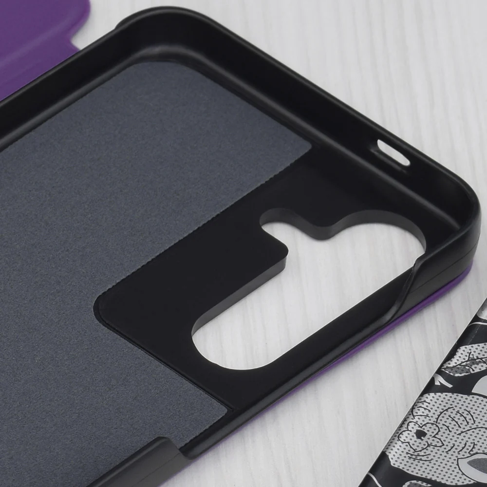 Case for Samsung Galaxy S25 S931, Techsuit, eFold, Purple - Image 3
