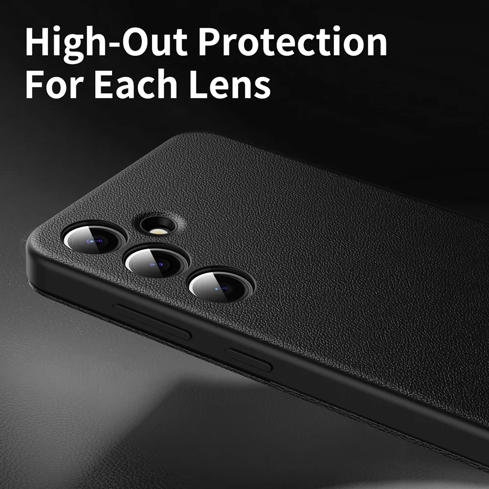 Case for Samsung Galaxy S25 S931, Techsuit, SmartView, Black - Image 3