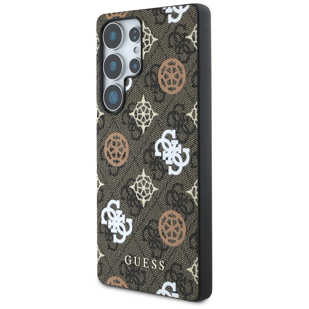 Case for Samsung Galaxy S25 Ultra S938, Guess, 4G Peony, Brown - Image 6