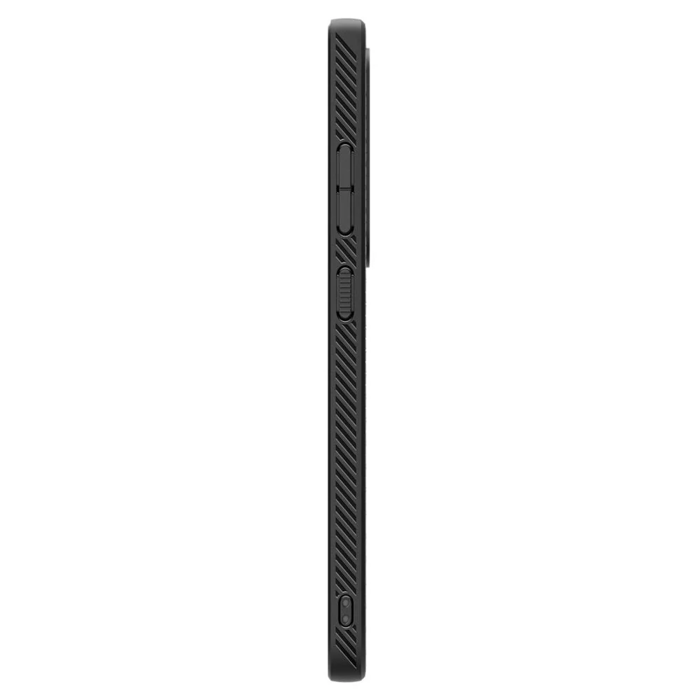 Case for Samsung Galaxy S25 Ultra S938, Spigen, Liquid Air, Black ACS08953 - Image 5