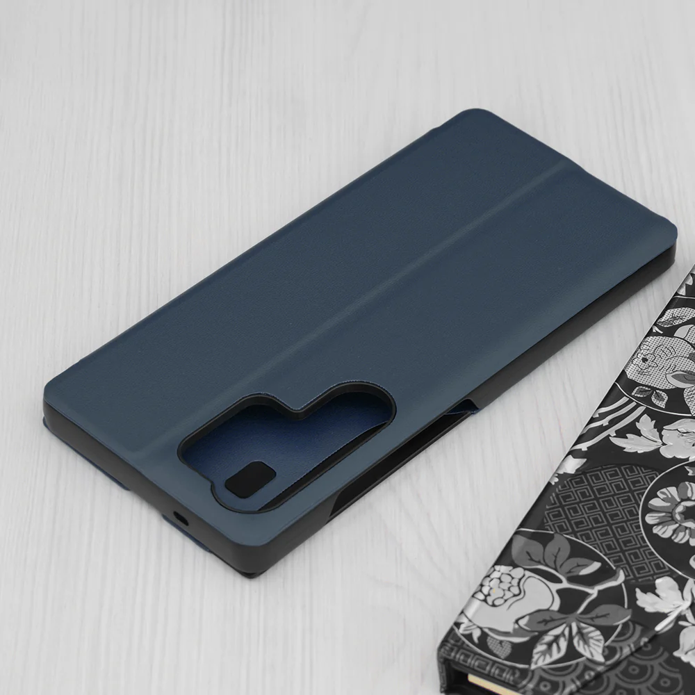 Case for Samsung Galaxy S25 Ultra S938, Techsuit, eFold, Dark Blue - Image 2