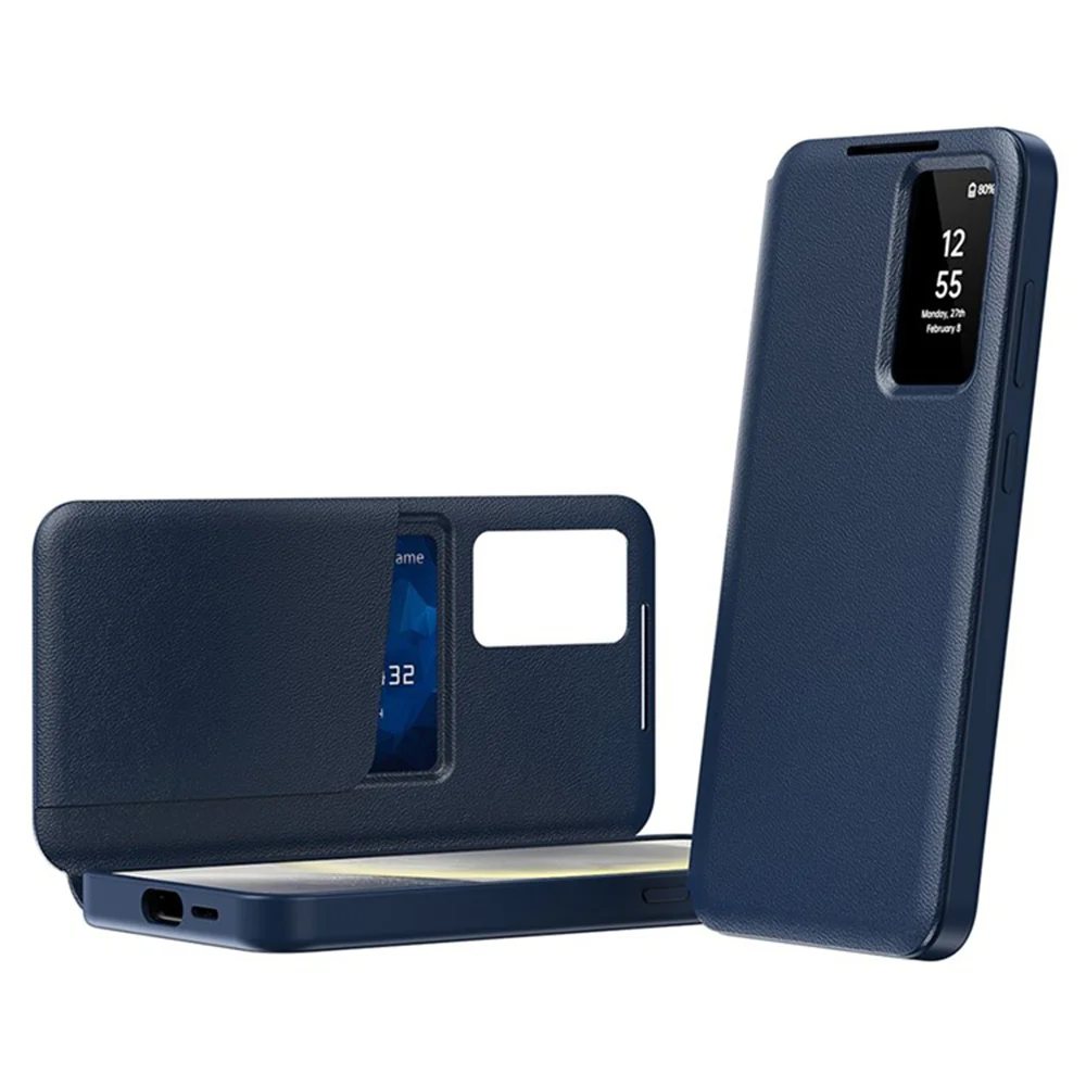 Case for Samsung Galaxy S25 Ultra S938, Techsuit, SmartView, Blue - Image 2