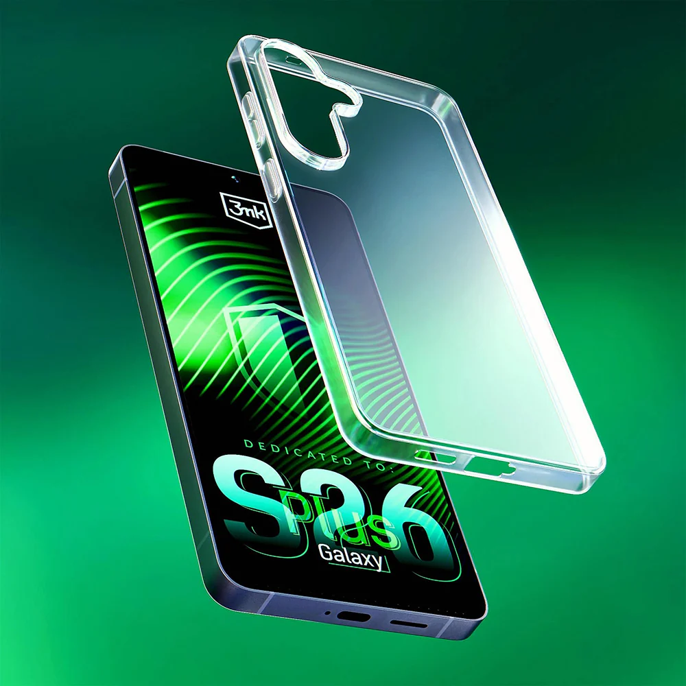 Case for Samsung Galaxy S26 Plus S947, 3MK, Clear, Transparent - Image 6