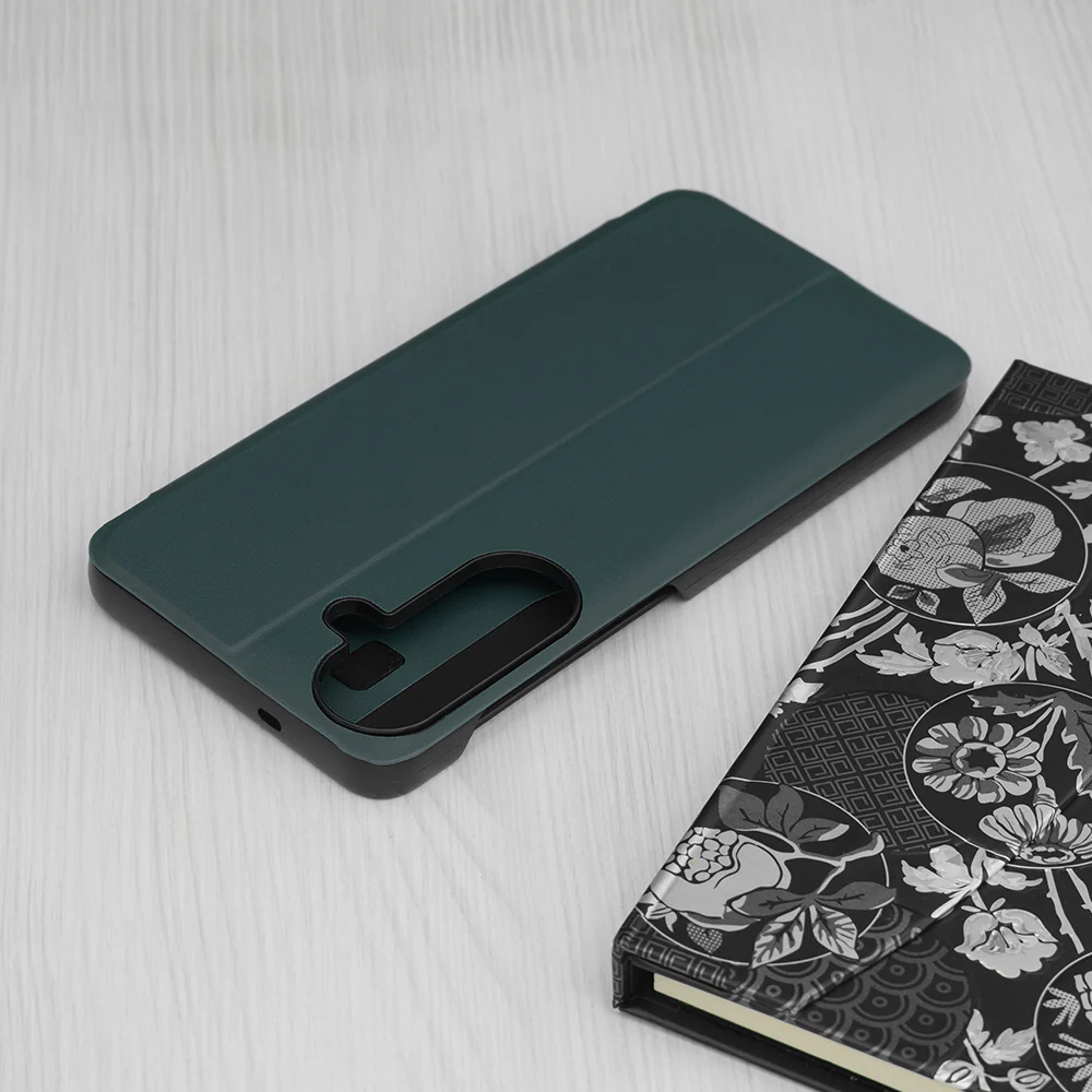 Case for Samsung Galaxy S26 Plus S947, Techsuit, eFold, Dark Green - Image 2