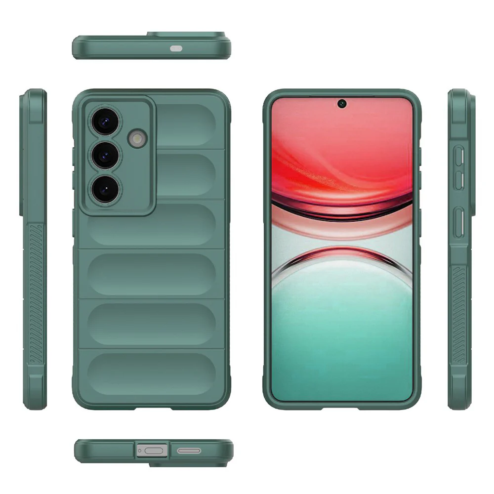 Case for Samsung Galaxy S26 Plus S947, Techsuit, Magic Shield, Green - Image 4