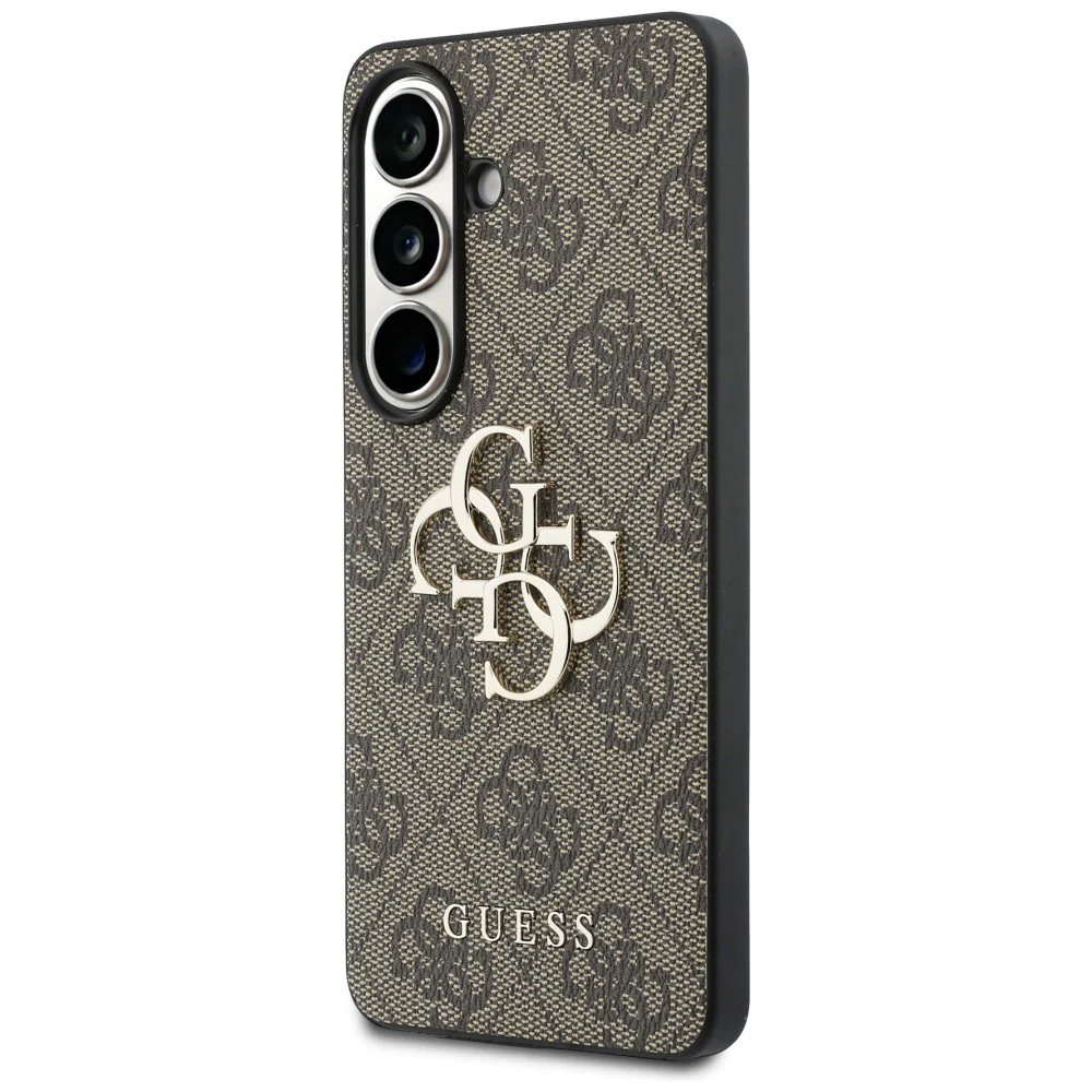 Case for Samsung Galaxy S26 S942, Guess, 4G Big Logo, Brown - Image 6