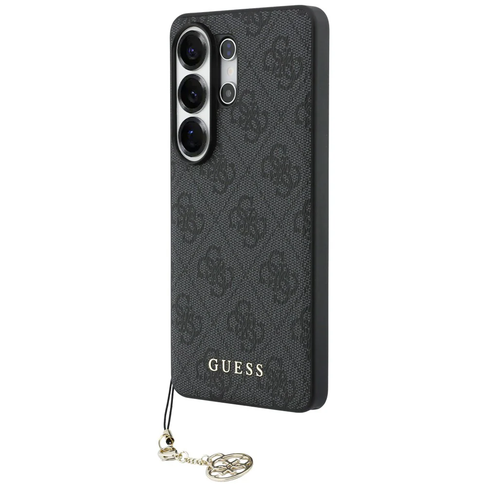 Case for Samsung Galaxy S26 Ultra S948, Guess, 4G Classic Logo Charm, Black - Image 2