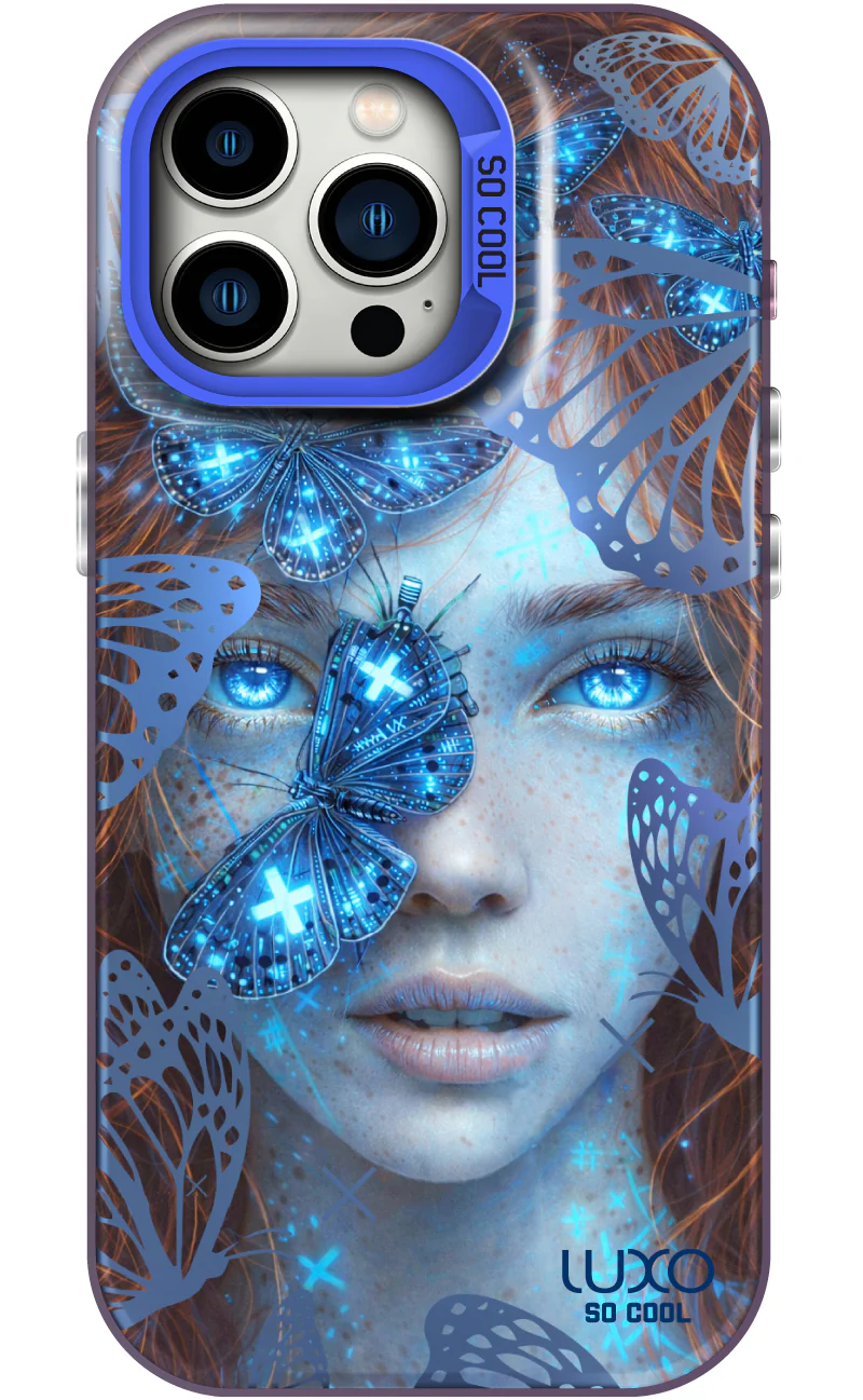 Case for Samsung Galaxy S26 Ultra S948, LUXO So CooL, ArcadiA Butterfly Girl, Multicolor