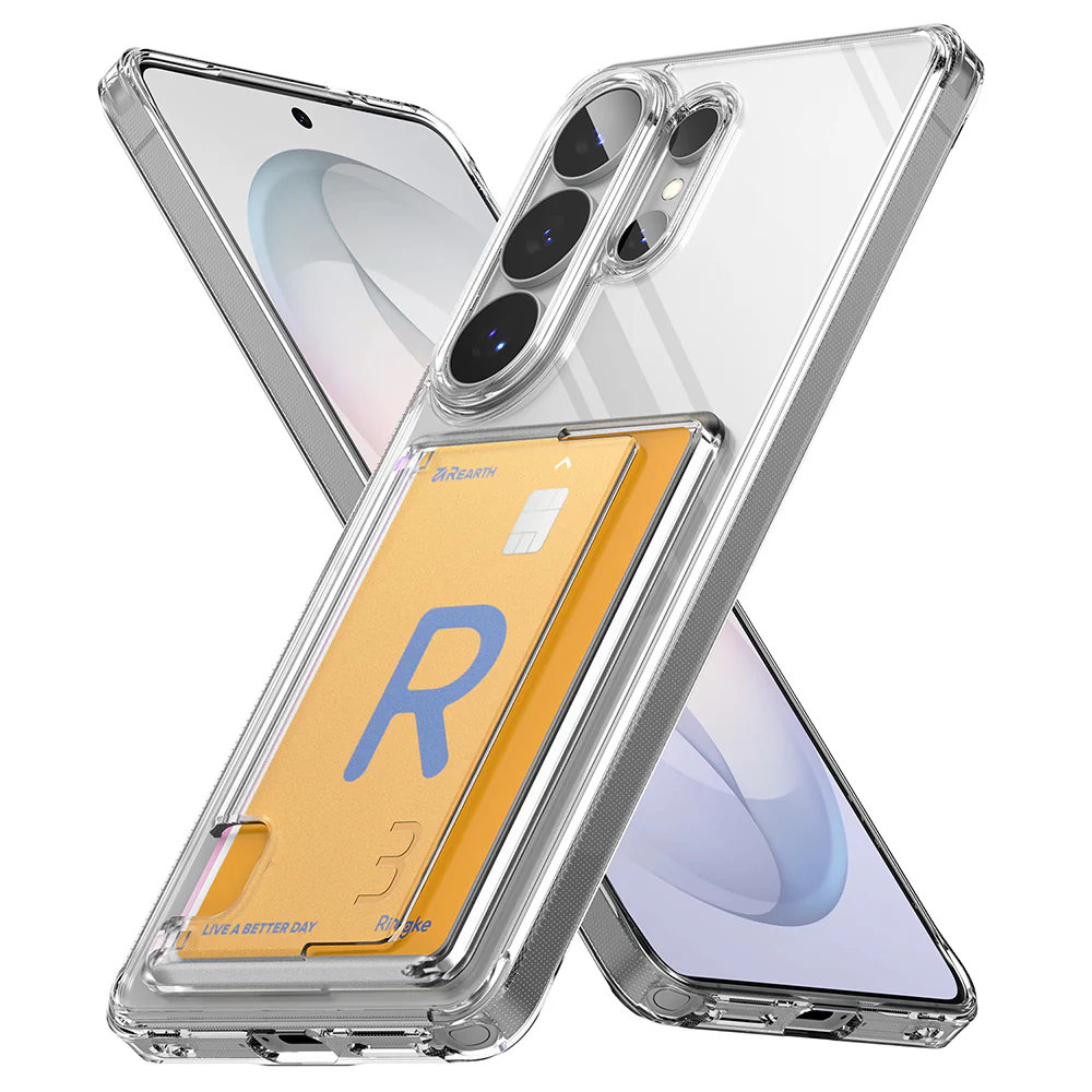 Case for Samsung Galaxy S26 Ultra S948, Ringke, Fusion Card, Transparent - Image 5