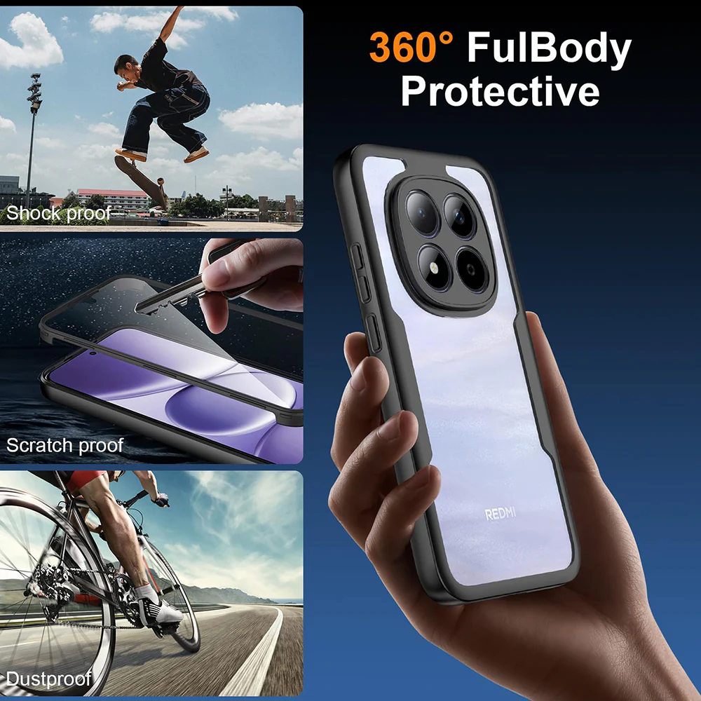 Case for Samsung Galaxy S26 Ultra S948, Techsuit, ColorVerse 360, Black - Image 5