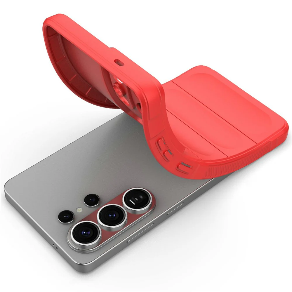 Case for Samsung Galaxy S26 Ultra S948, Techsuit, Magic Shield, Red - Image 4