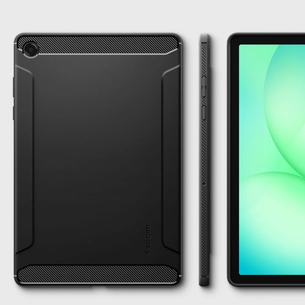 Case for Samsung Galaxy Tab A11+, Spigen, Rugged Armor, Matte Black ACS10463 - Image 7