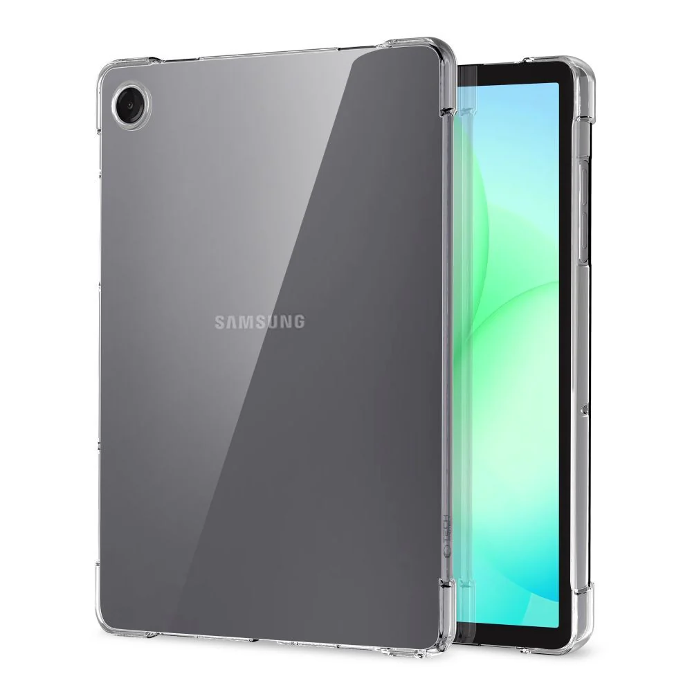 Case for Samsung Galaxy Tab A11+ / Tab A9+, Tech-Protect, Flexair, Transparent - Image 2