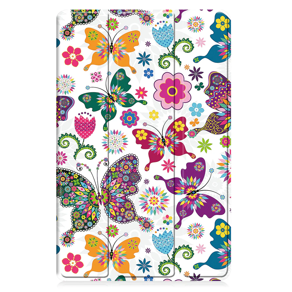 Case for Samsung Galaxy Tab A11+ / Tab A9+, Techsuit, FoldPro Butterfly, Multicolor - Image 2