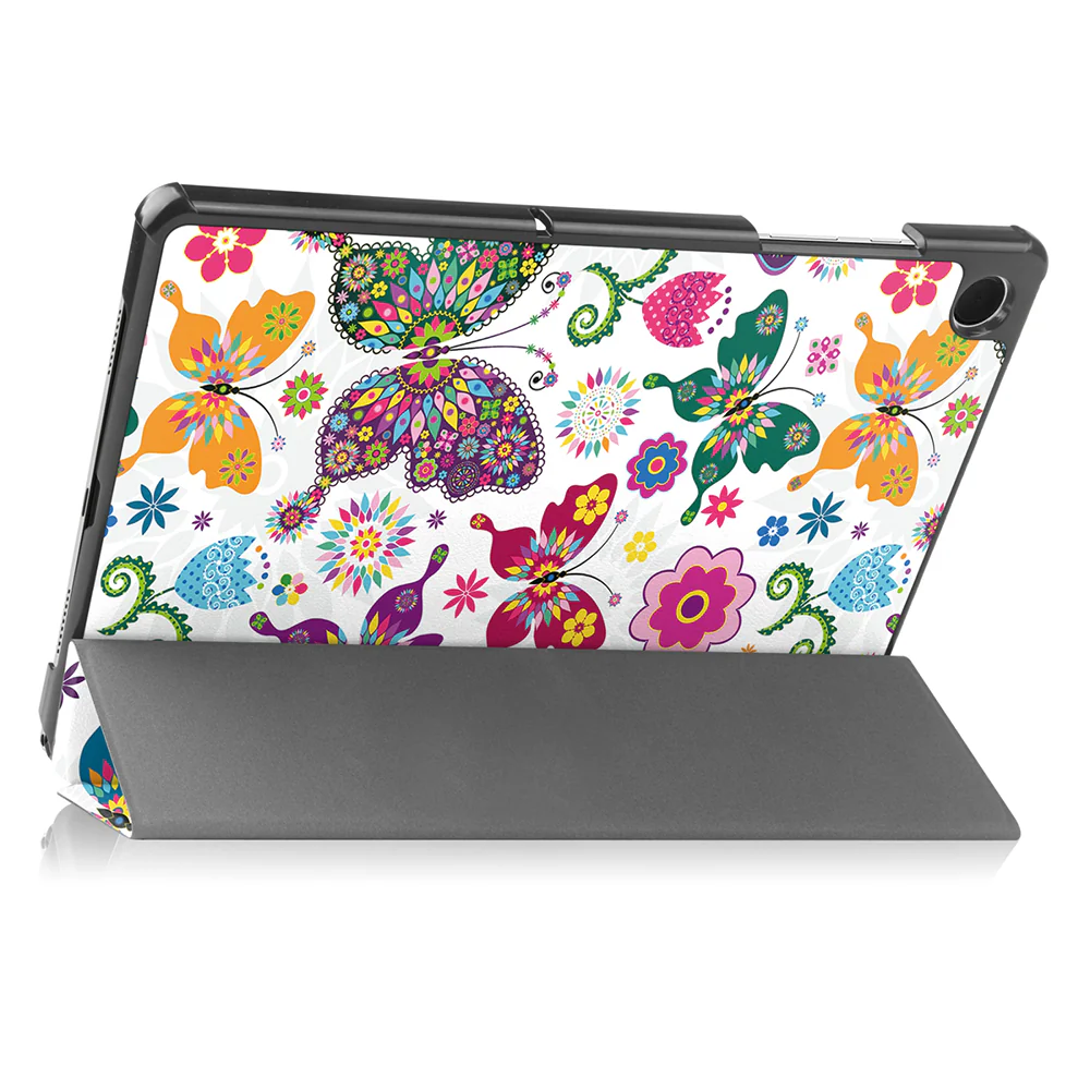 Case for Samsung Galaxy Tab A11+ / Tab A9+, Techsuit, FoldPro Butterfly, Multicolor - Image 4
