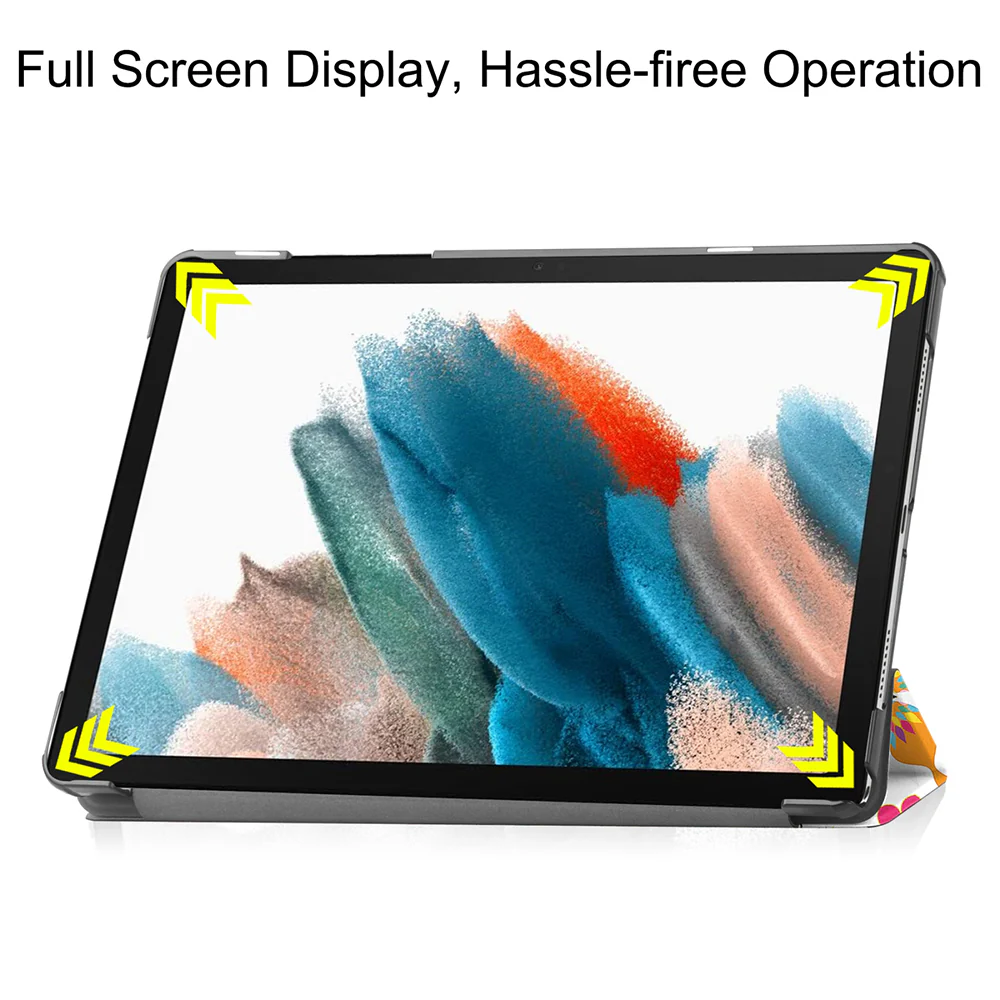 Case for Samsung Galaxy Tab A11+ / Tab A9+, Techsuit, FoldPro Butterfly, Multicolor - Image 5