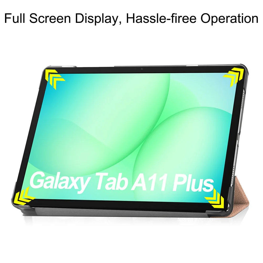 Case for Samsung Galaxy Tab A11+ / Tab A9+, Techsuit, FoldPro, Pink - Image 5