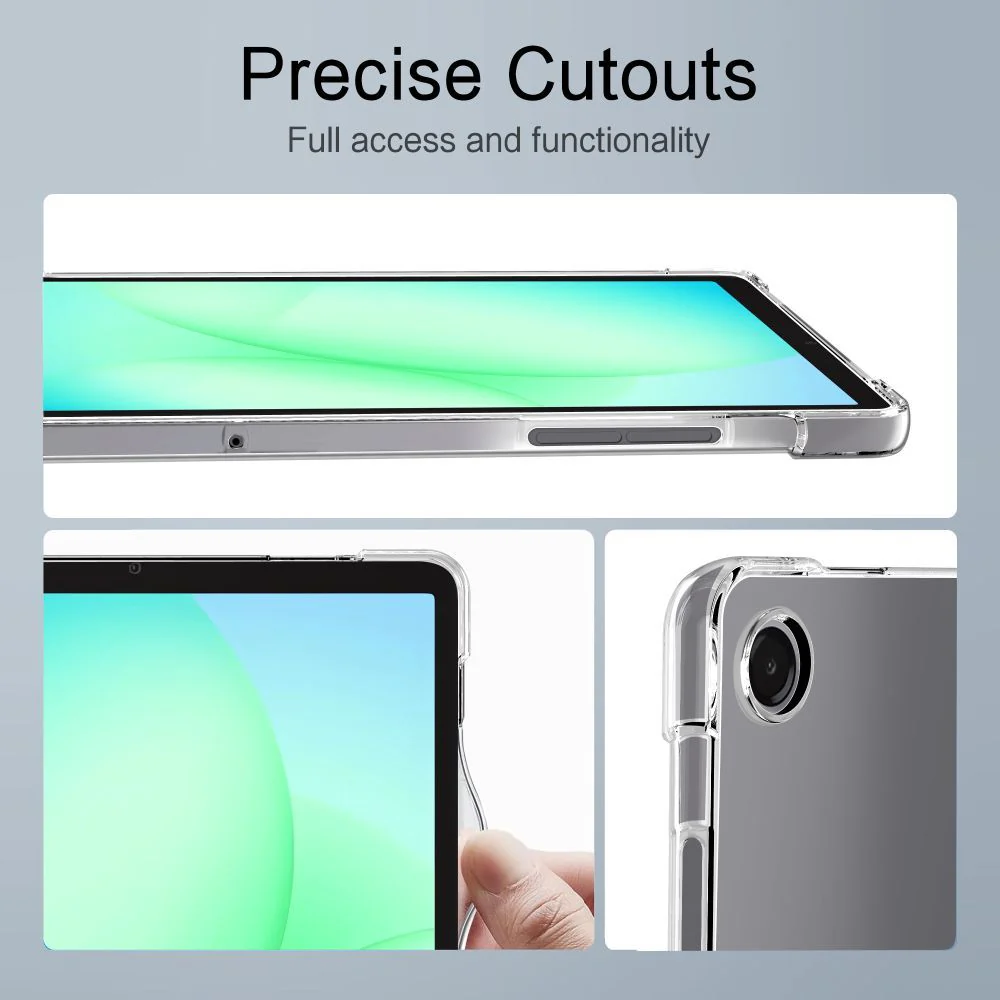 Case for Samsung Galaxy Tab A11 / Tab A9, Tech-Protect, Flexair, Transparent - Image 7
