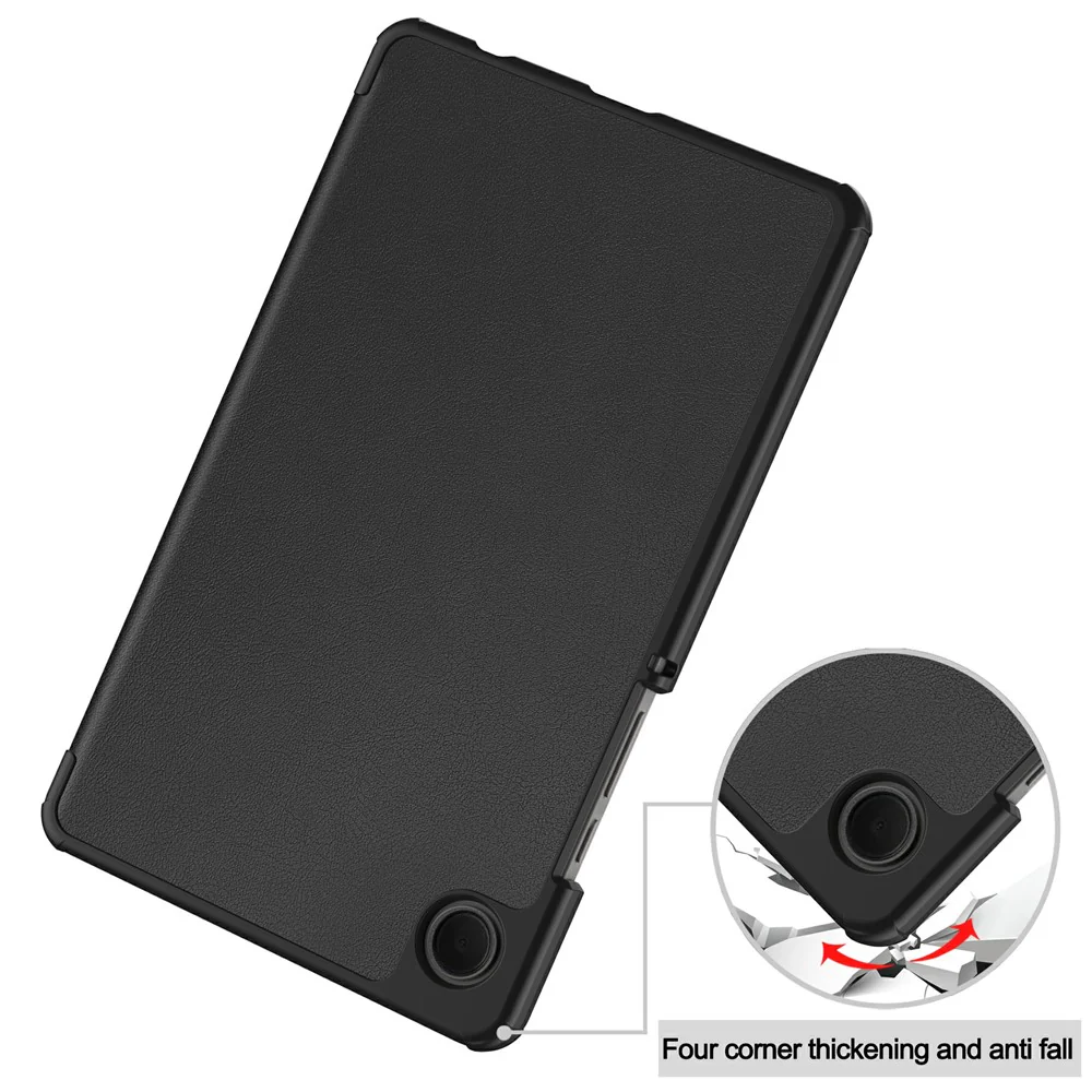 Case for Samsung Galaxy Tab A11 / Tab A9, Techsuit, FoldPro New Model, Black - Image 4