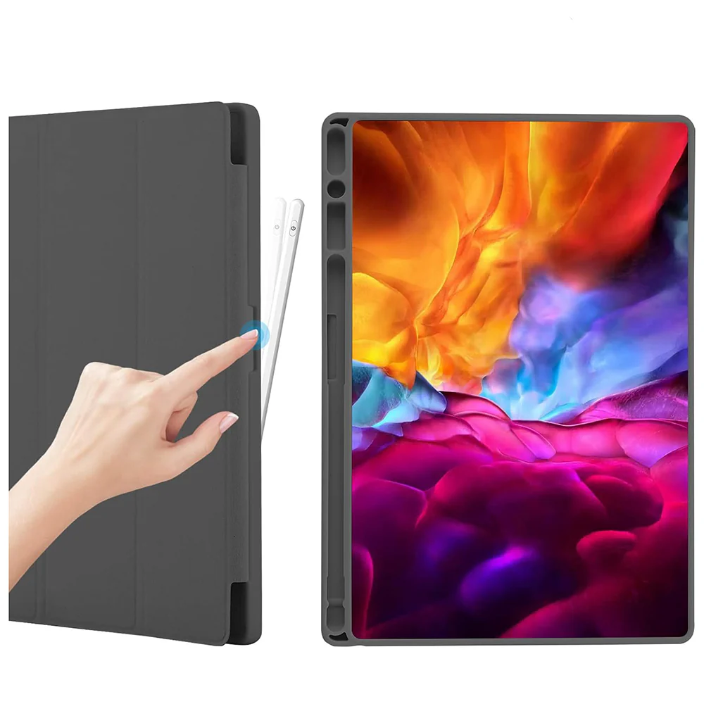 Case for Samsung Galaxy Tab A8 10.5 (2021), Techsuit, Flex Trifold, Blue - Image 3