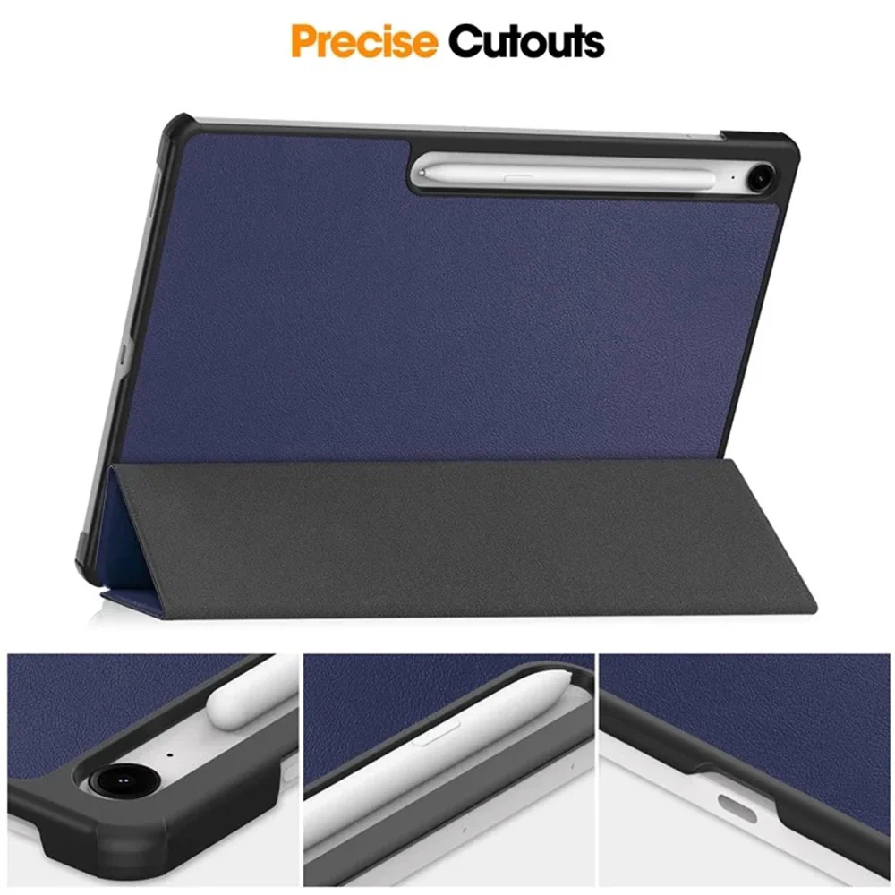 Case for Samsung Galaxy Tab S10 FE+, Techsuit, FoldPro, Blue - Image 5