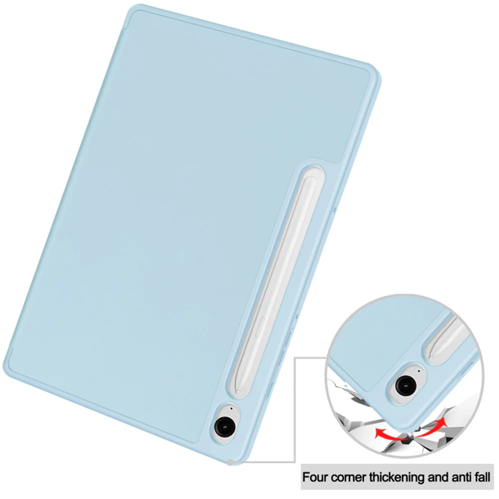 Case for Samsung Galaxy Tab S9 FE / Tab S9 / Tab S10 FE, Techsuit, Flex Trifold, Blue - Image 2