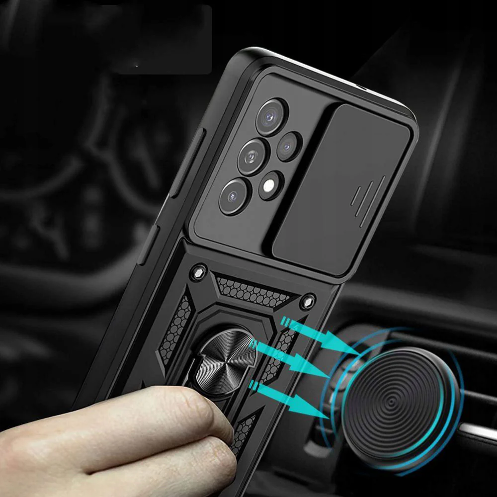 Case for Samsung Galaxy Xcover7 G556, Techsuit, CamShield, Black - Image 3