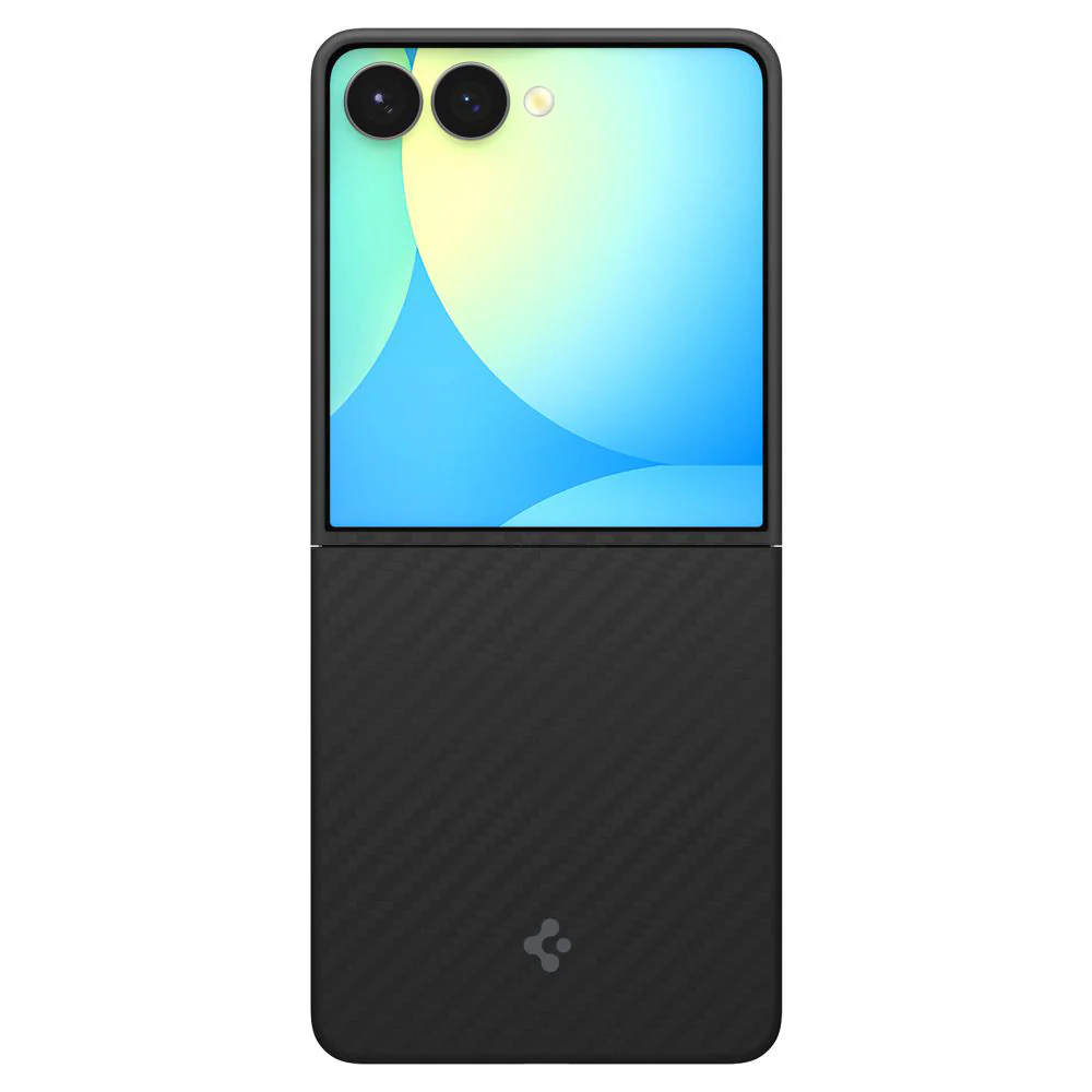Case for Samsung Galaxy Z Flip7 F766, Spigen, Air Skin, Black ACS09564 - Image 2