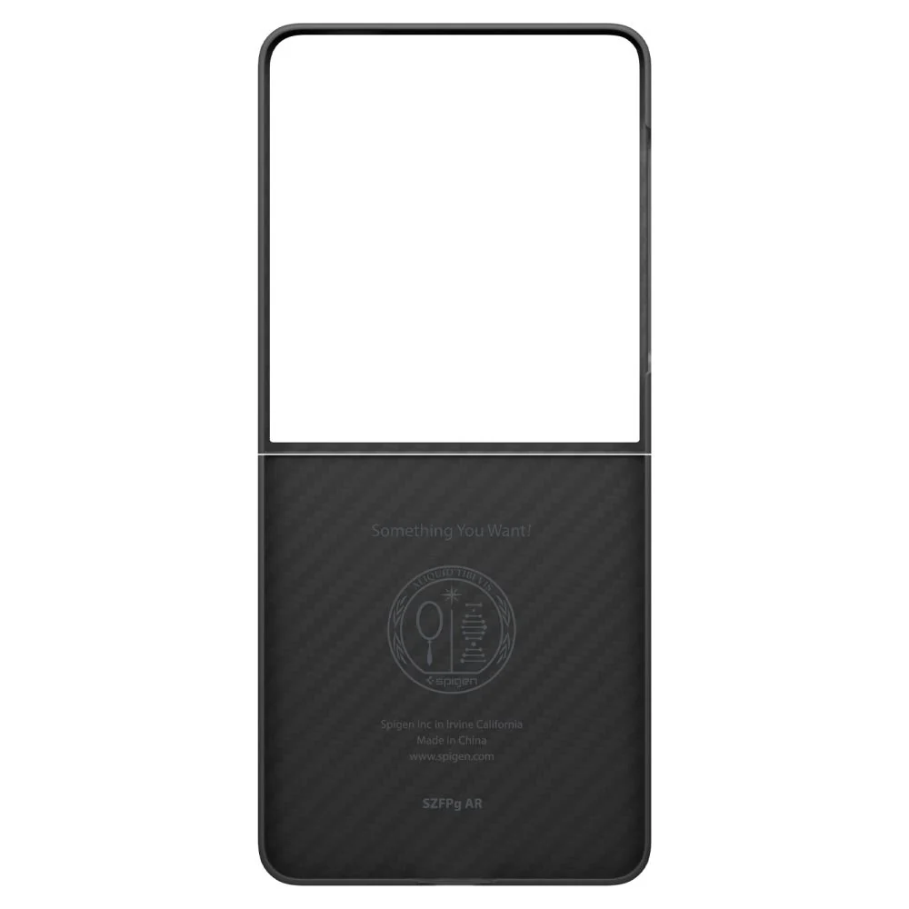 Case for Samsung Galaxy Z Flip7 F766, Spigen, Air Skin, Black ACS09564 - Image 3