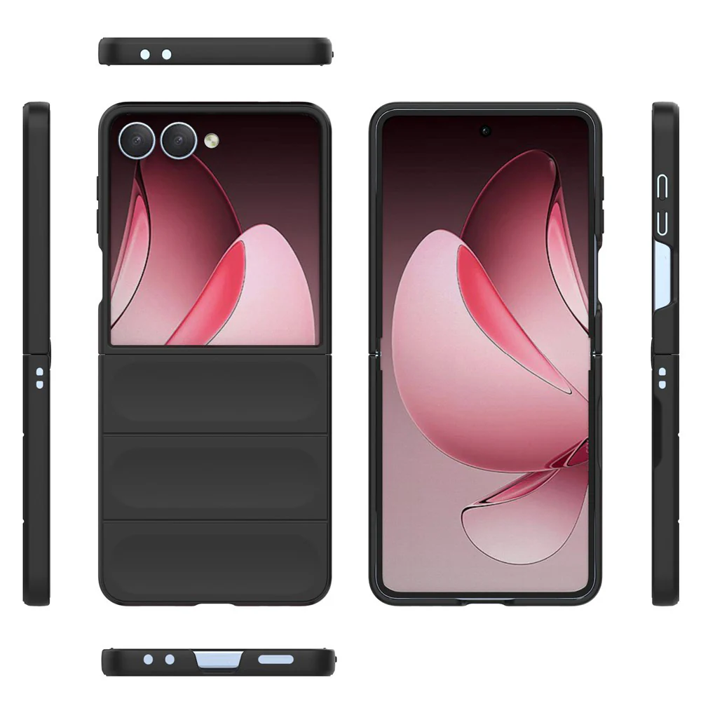 Case for Samsung Galaxy Z Flip7 F766, Techsuit, Magic Shield, Burgundy - Image 2