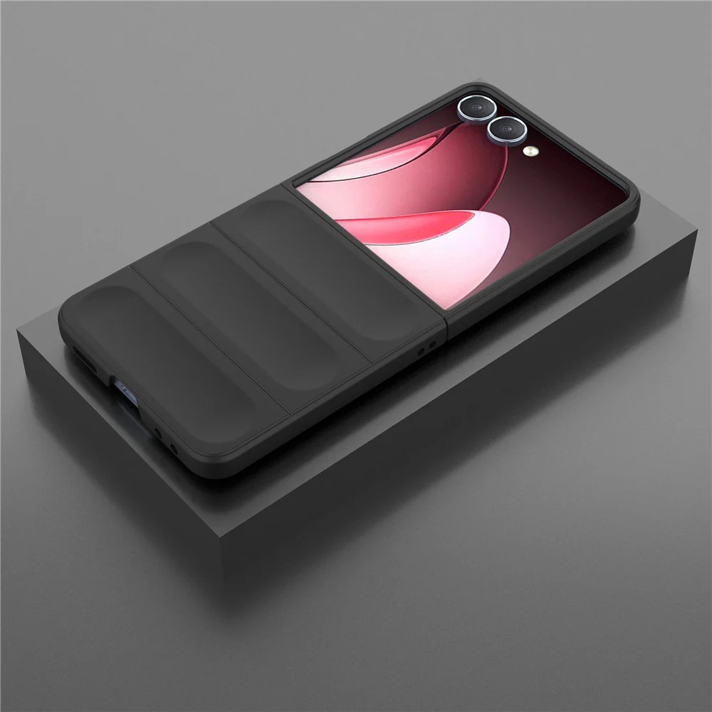 Case for Samsung Galaxy Z Flip7 F766, Techsuit, Magic Shield, Burgundy - Image 5