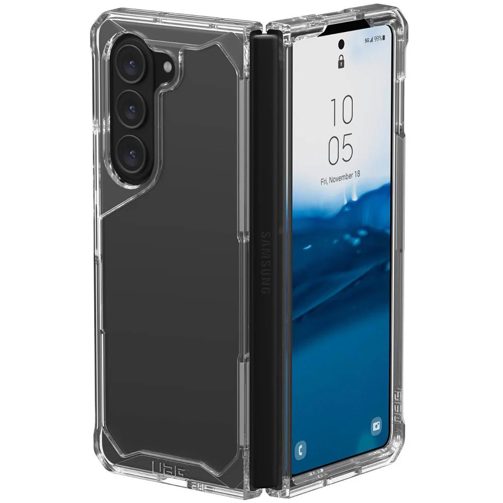 Case for Samsung Galaxy Z Fold5 F946, Urban Armor Gear, Plyo, Transparent - Image 6