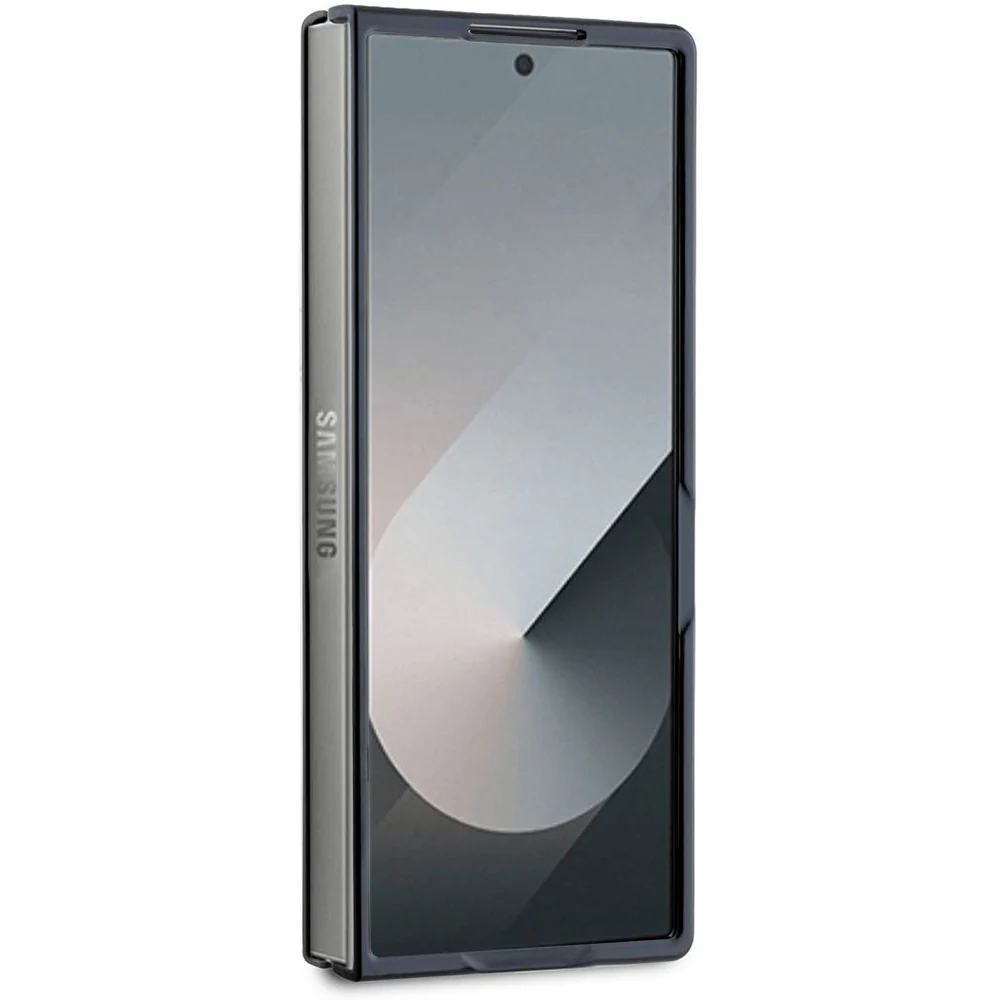Case for Samsung Galaxy Z Fold6 F956, Guess, 4G Metal Logo, Black - Image 3