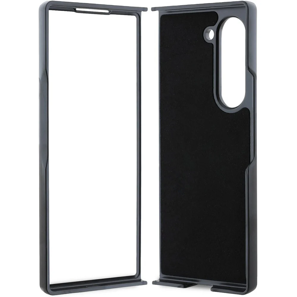 Case for Samsung Galaxy Z Fold6 F956, Guess, 4G Metal Logo, Black - Image 5