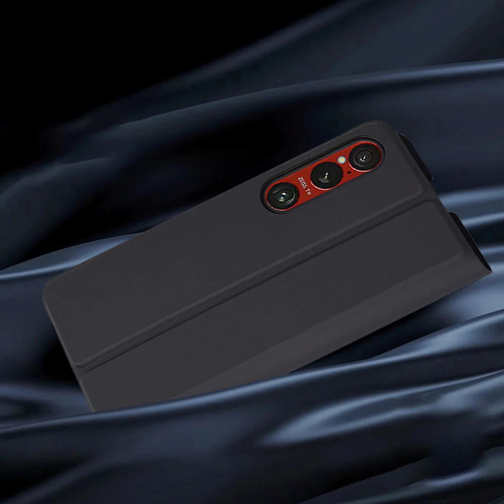 Case for Sony Xperia 1 VI, Techsuit, Magskin Book, Black - Image 4
