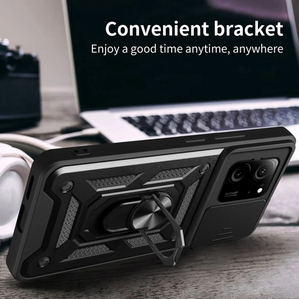 Case for Xiaomi 13T Pro / 13T, Techsuit, CamShield, Black - Image 5