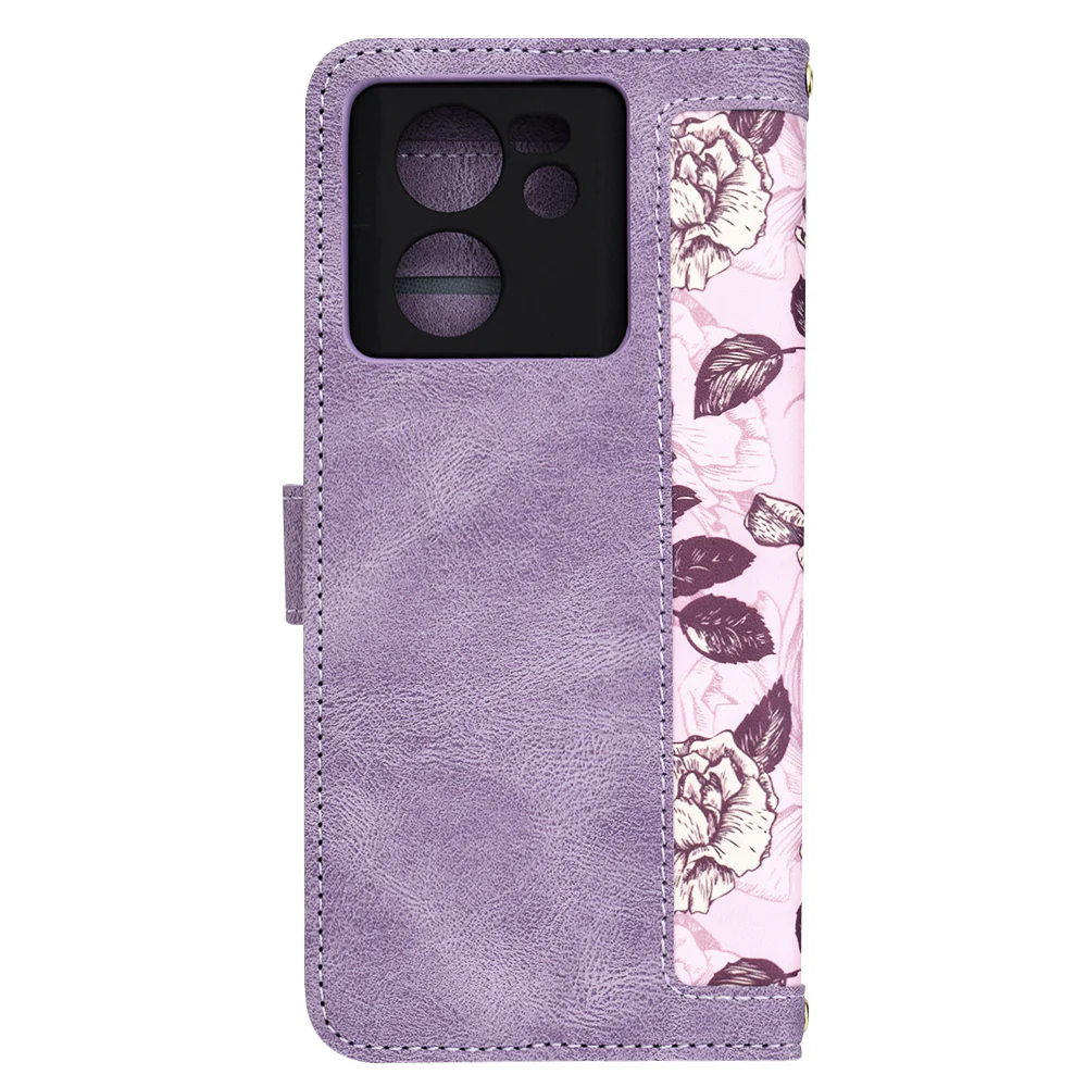 Case for Xiaomi 13T Pro / 13T, Techsuit, FlipCraft, Purple - Image 3
