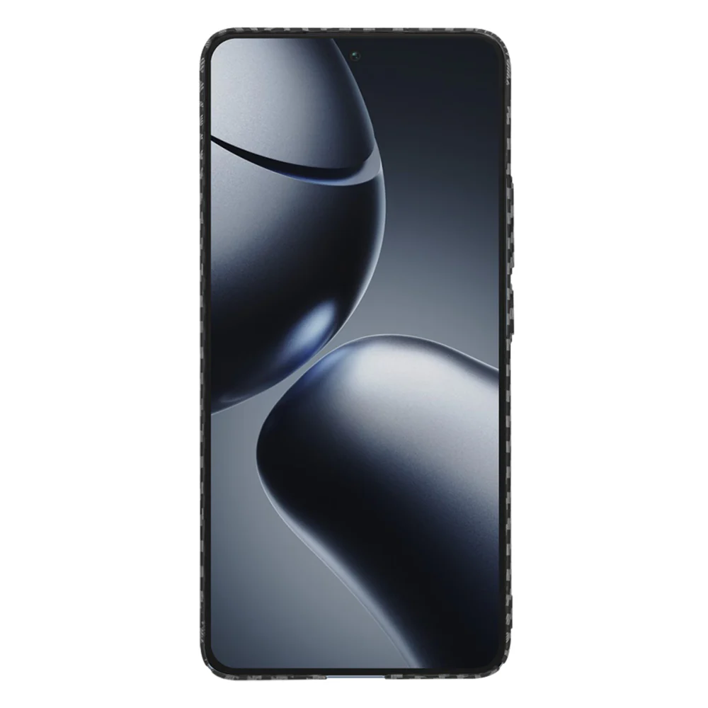 Case for Xiaomi 14T Pro, Techsuit, Carbonite FiberShell, Black - Image 2