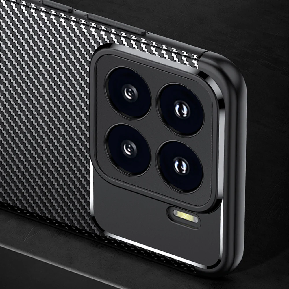 Case for Xiaomi 15 Pro, Techsuit, CarbonFiber, Black - Image 5